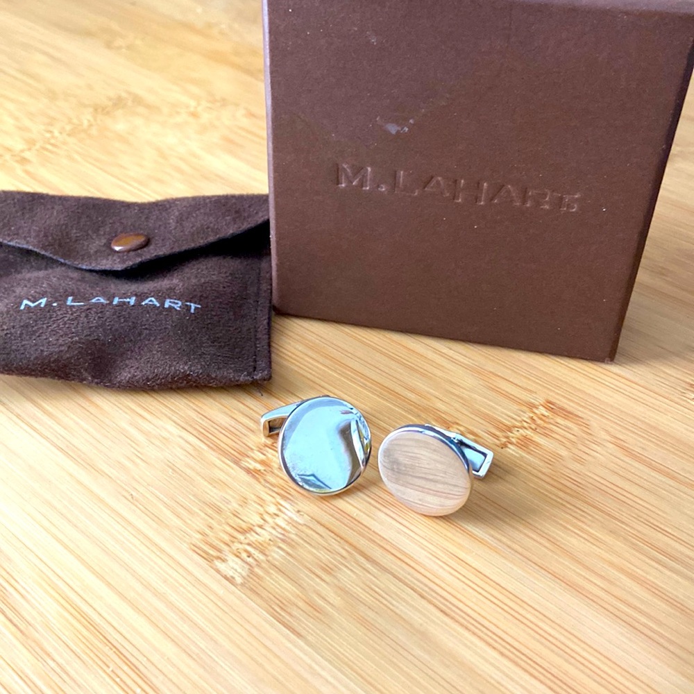 M. LAHART Sterling Silver Cufflinks